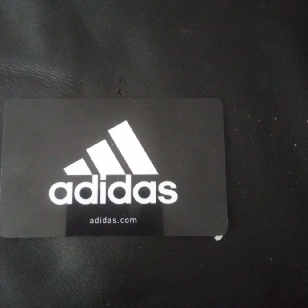 Adidas Black and White Card